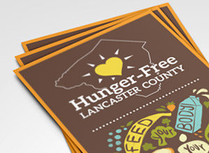 Hunger-Free Lancaster County Rack Card & Door Hanger