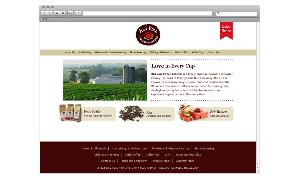 Home Page Design